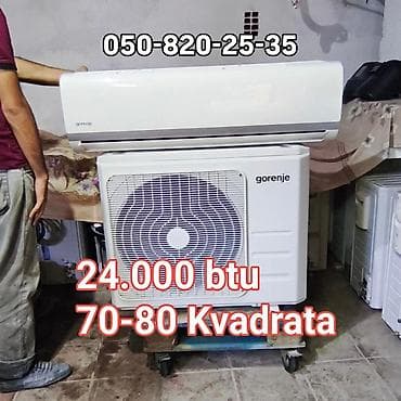 islenmis kondisenerler: Kondisioner Galanz, İşlənmiş, 70-80 kv. m, Split sistem, Kredit yoxdur, Ödənişli quraşdırma — 1