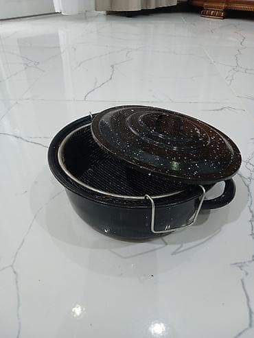 evde qal sekil: Qab qazan fri kartofu etmk üçün — 1