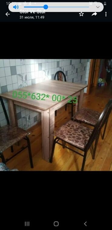 астра мебель: Masa və oturacaqlar dəstləri 110 manatdan başlayır Ölcülərə görə — 11