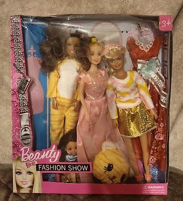 usaq oyun: Beanty “Fashion Show” dəsti – 3+ yaş üçün Məzmun: - 3 ədəd maneken — 1