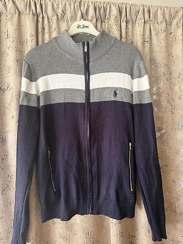 kis: Sviter, Ralph Lauren, L, rəng - Boz — 1