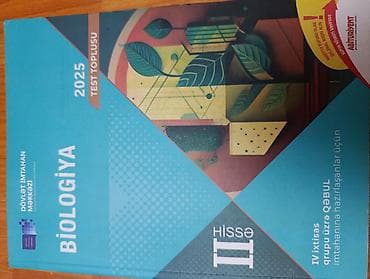 Məhsul: Fizika 2025 Test Toplusu – I və II hissə Nəşriyyat/İnstitut — 2