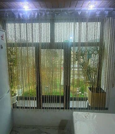 pərdə işlənmiş: İpli pərdə ünvan Sulutəpə Eni 3m .Hüb 1.80 — 3