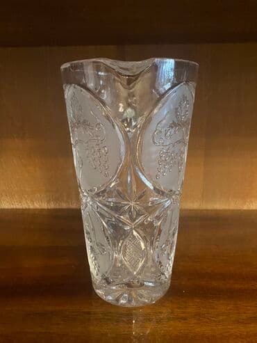 şüşə qab: Rəng - Ağ, Xrustal — 4