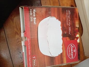 plastik qutular: Lenoges Porcelain “Wave Bowl” – Code 312 - Material: bərk keyfiyyətli — 3