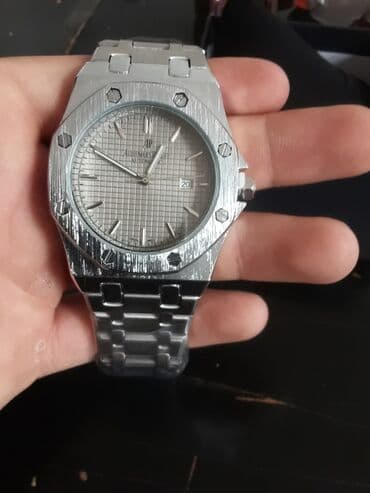 omega qol saatı: Qol saatı, Audermars Piguet, rəng - Gümüşü — 3