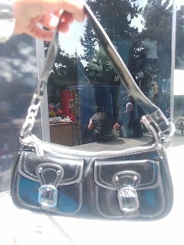 женские сумки с декоративным ремнем: Qadın çantaları – fərqli modellər 1) Qara mini çiyin çantası - Parlaq — 1