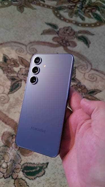 honor pad x8b: Samsung Galaxy S24, rəng - Bənövşəyi, Barmaq izi — 1