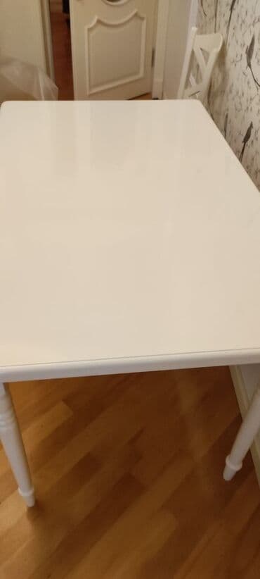 Salon, tibbi mebel: Mətbəx masası, Açılmayan, Taxta, Dördbucaq masa — 2