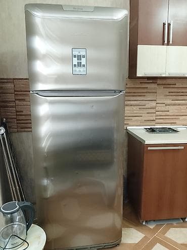 soyuducu ucuz: 2 qapılı Samsung Soyuducu Satılır, rəng - Gümüşü — 1