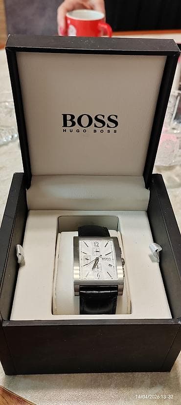 nardin saat: Yeni, Qol saatı, Hugo Boss, rəng - Qara — 7