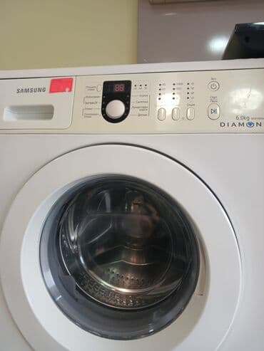 старая стиральная машина: Стиральная машина Samsung, 6 кг, Б/у, Автомат, Есть сушка, Нет кредита, Платная доставка, Самовывоз, Бесплатная доставка — 3