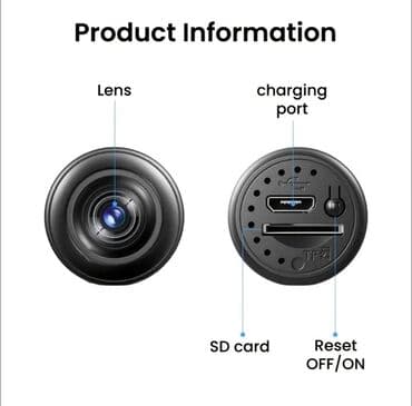 uşaq izleme kamerasi: Hərəkət aşkarlaması, audio yazma və uzaqdan monitorinq funksiyaları — 3