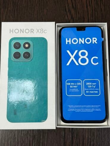 Honor X8c, 128 GB, rəng - Qara