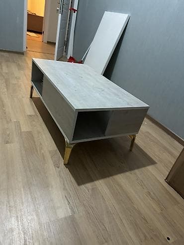 quba mas: Düz masa, Açılmayan, Təkərsiz, Teksturalı laminat — 3