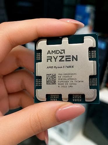 Prosessor AMD Ryzen 5 AMD Ryzen, > 4 GHz, 6 nüvə, Yeni
