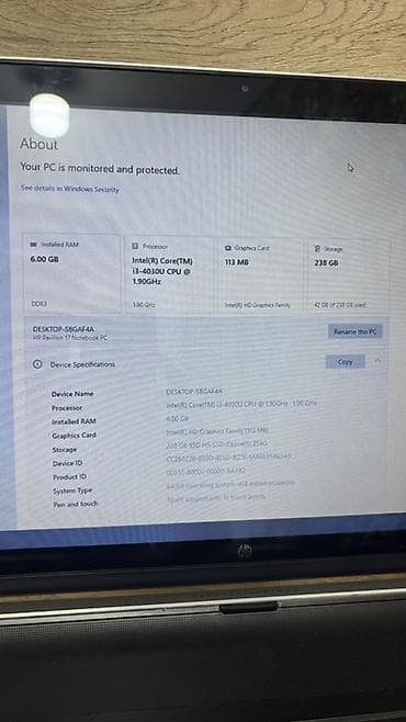 mi 17 pro max: HP Pavilion 17 Notebook PC – 17.3" böyük ekranlı noutbuk - Prosessor — 3