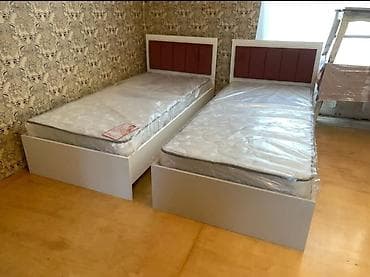 dowek: Новый, Односпальная кровать, Без подьемного механизма, С матрасом, Без выдвижных ящиков, Азербайджан — 1
