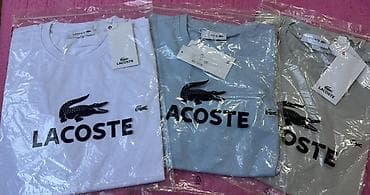 ağ papaq: Futbolka, Lacoste, XL, rəng - Ağ — 1