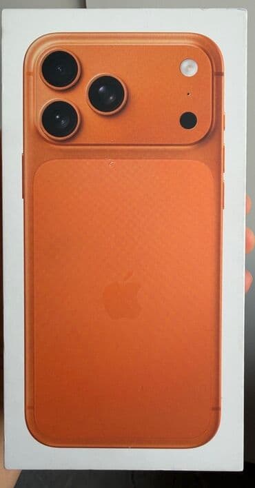 IPhone 17 Pro Max, 256 GB, Narıncı, Simsiz şarj