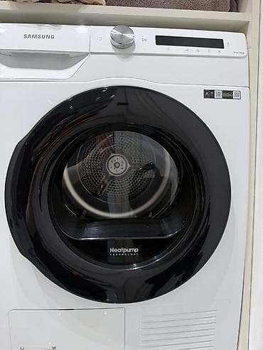 qapi olculeri: Samsung qurutma maşını – Heatpump texnologiyalı, 9 kq Model — 2