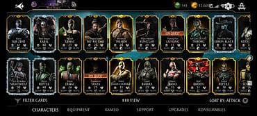 gitara qara: Mortal Kombat Mobile oyun hesabı – yüksək səviyyəli kolleksiya - — 6