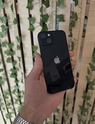 apple watch series 1: IPhone 13, 128 GB, Black Titanium, Zəmanət, Simsiz şarj, Face ID — 2