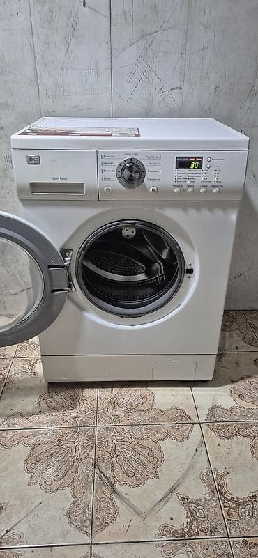 mawınlar: Paltaryuyan maşın LG, 6 kq, İşlənmiş, Avtomat, Qurutma var, Ödənişli çatdırılma — 2