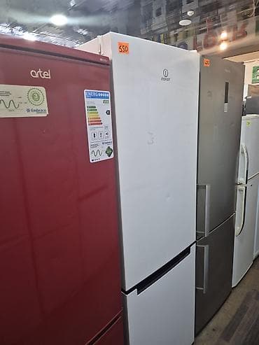 pastafka televizor: 2 qapılı Indesit Soyuducu Satılır, rəng - Ağ — 2