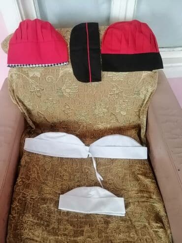 paradni forma: Ağ rəngli aşpaz forması dəsti Məhsulun tərkibi: - Aşpaz köynəyi — 10