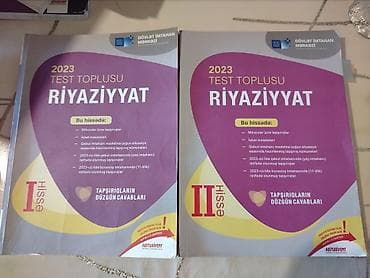 Riyaziyyat 11-ci sinif, 2023 il — 1