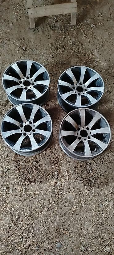 chevrolet arxa stop: 4 ədəd yüngül lehimli disk dəsti - Rəng: gümüşü/qaranlıq iki rəngli — 3
