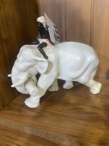 Ev saatları: Fiqur, Keramika, rəng - Ağ — 2