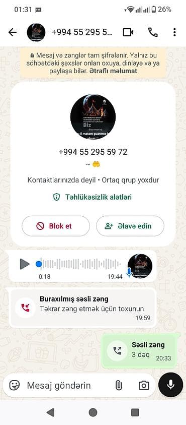 berber is: Salam çoban isi axidariram sağım bordaq feriq etimez — 2
