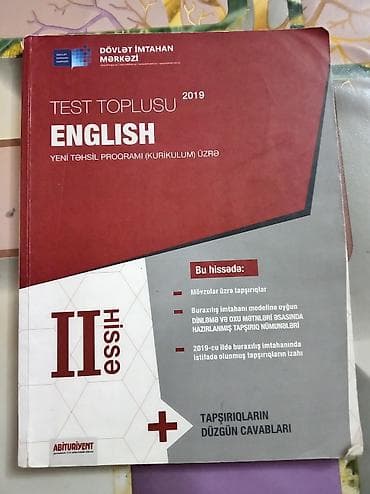 İngilis dili 9-cu sinif, 2019 il