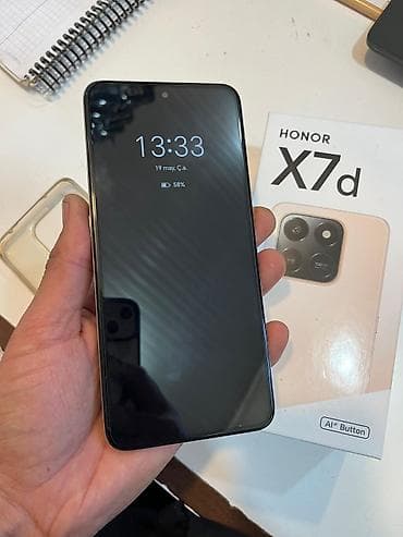 lalafo iphone 16: Honor X7d, 256 GB, rəng - Gümüşü, İki sim kartlı — 5