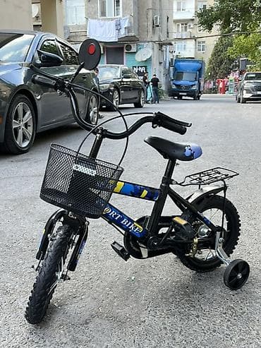 İşlənmiş İki təkərli Uşaq velosipedi 12", sürətlərin sayı: 1, Ünvandan götürmə