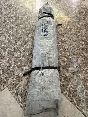 qaşıq dəst: Məhsul: UNHCR (BMT Qaçqınlar Agentliyi) markalı çadır dəsti Təsvir: - — 1