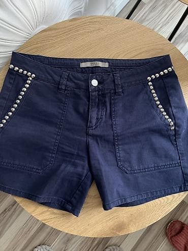Шорты, Guess, цвет - Синий — 5