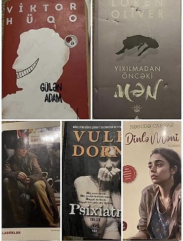Kitab paketi – 6 adda bədii əsər - Viktor Hüqo – “Gülən Adam”