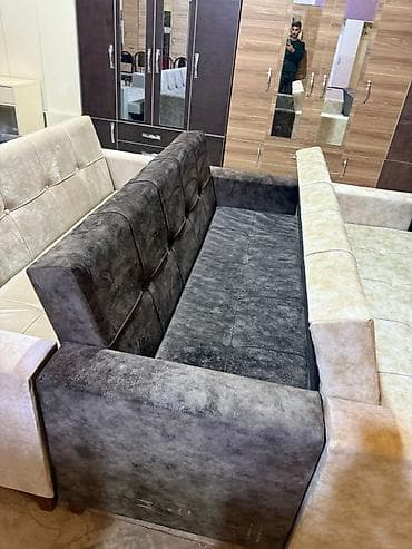 divan dəri: Divan, Yeni, Açılmayan, Bazasız, Vеlur parça — 7