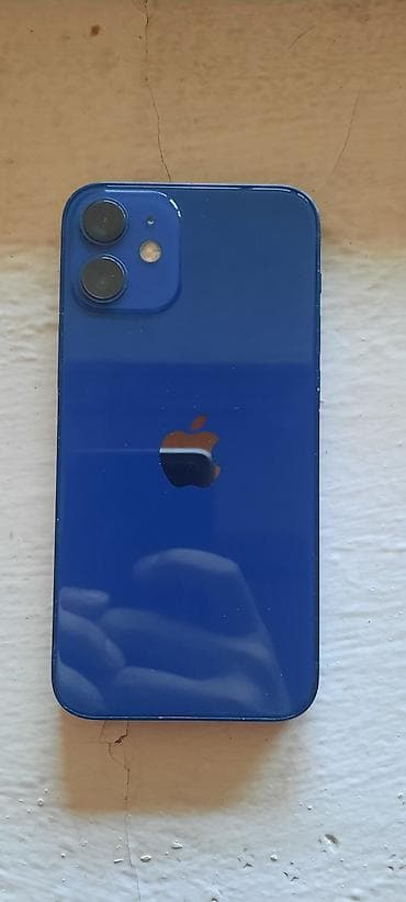 iphone 15 2 ci el: IPhone 12 mini, 128 GB, Göy, Qırıq, Face ID — 1