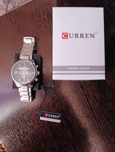 kvars: İşlənmiş, Qol saatı, Curren — 1