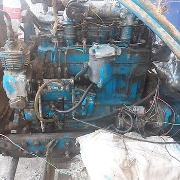 MTZ tipli mavi traktor - Güclü dizel mühərrik, arxa ötürücülü - — 8