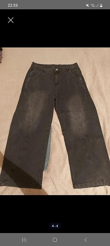 klassik şalvar: Şalvar, Zara, rəng - Qara — 9