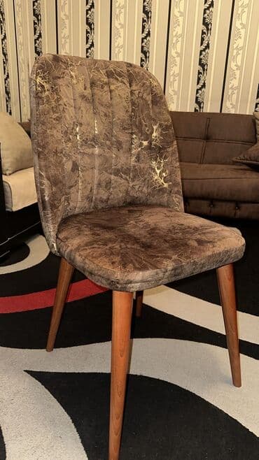 Kreslolar: İşlənmiş, Kreslo-oturacaq, Vеlur parça, Kredit yoxdur, Çatdırılma yoxdur — 1