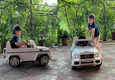 kinder stranger things will: Uşaq üçün elektrikli minik maşını – Mercedes-Benz G-Class AMG — 1