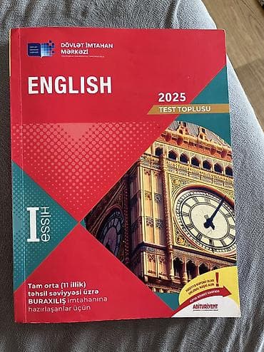 satt: DİM İngilis dili test toplusu — I və II hissə DİM-in tam orta (11 — 2