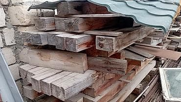 ikinci el perde: Taxta materialları – müxtəlif ölçülü lövhə və şalbanlar uzunluqlar — 6