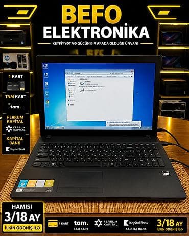 💻 Lenovo Noutbuk (AMD / 4GB RAM) — Sərfəli və Rahat İstifadə 📍 Befo